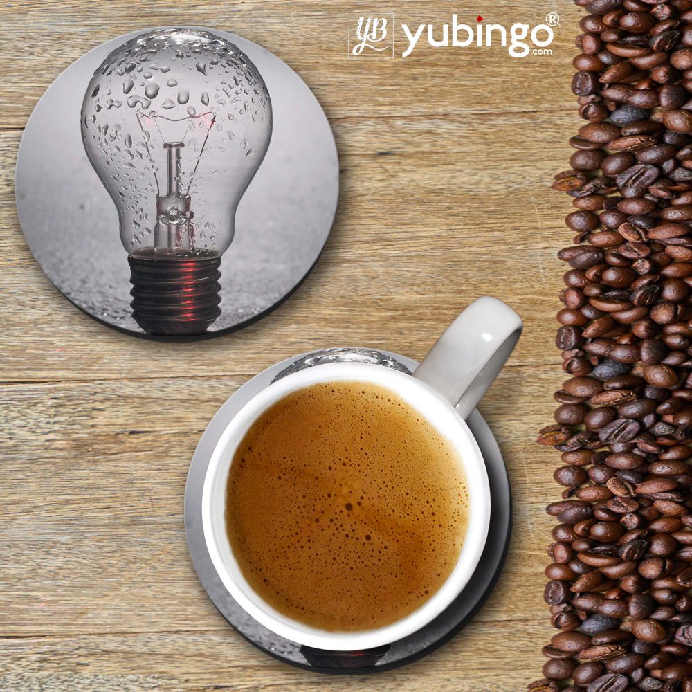 The Bulb Coasters - corporate gift by YuBingo