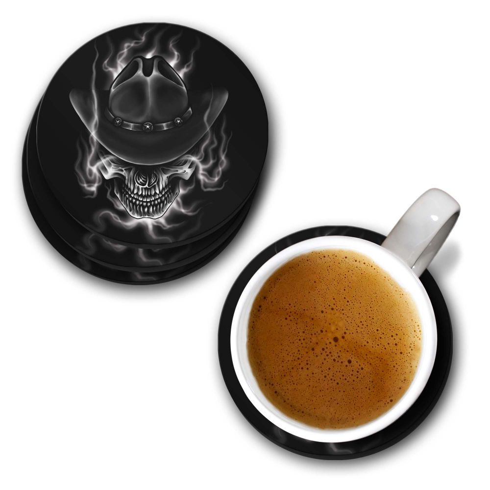 Wild West Justice Coasters - corporate gift by YuBingo