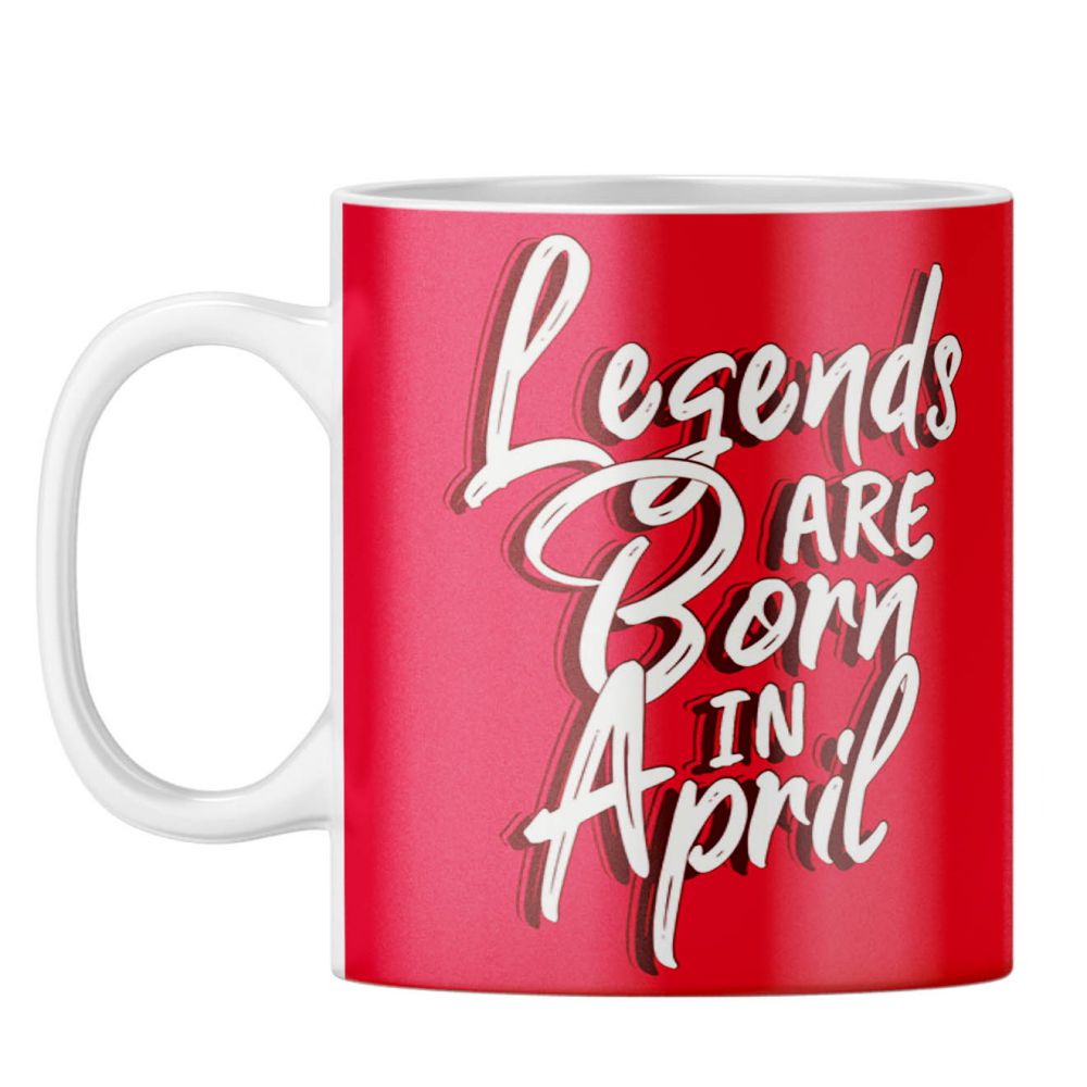 April Legends Coffee Mug - corporate gift by YuBingo