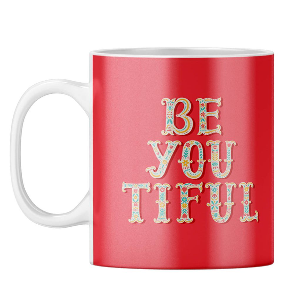 Be You Tiful Coffee Mug - corporate gift by YuBingo