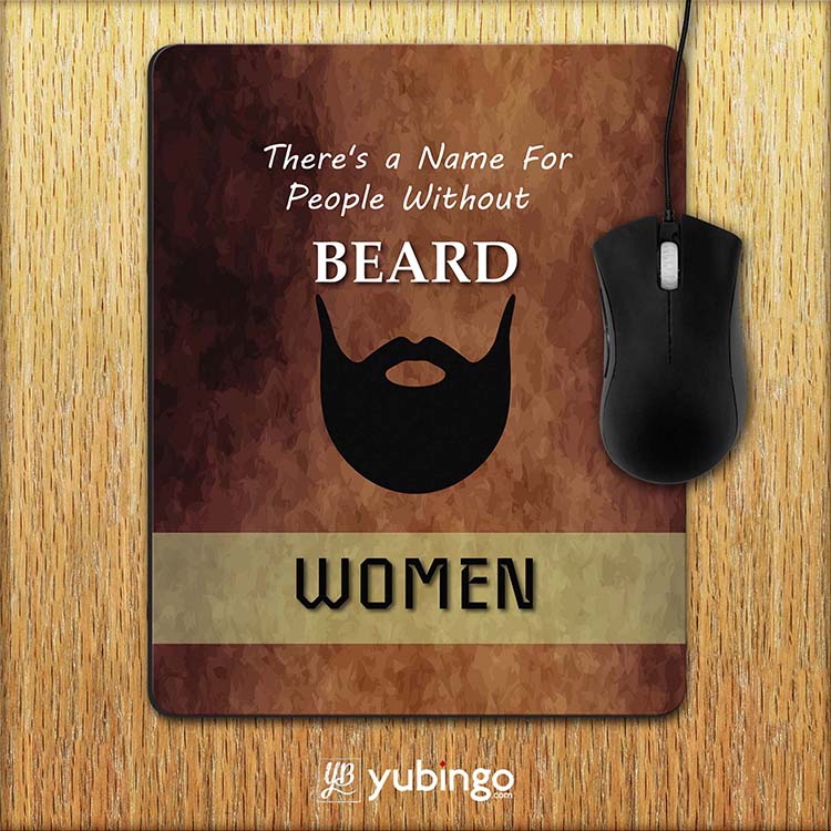 Beard Is Must Mouse Pad - product image 2