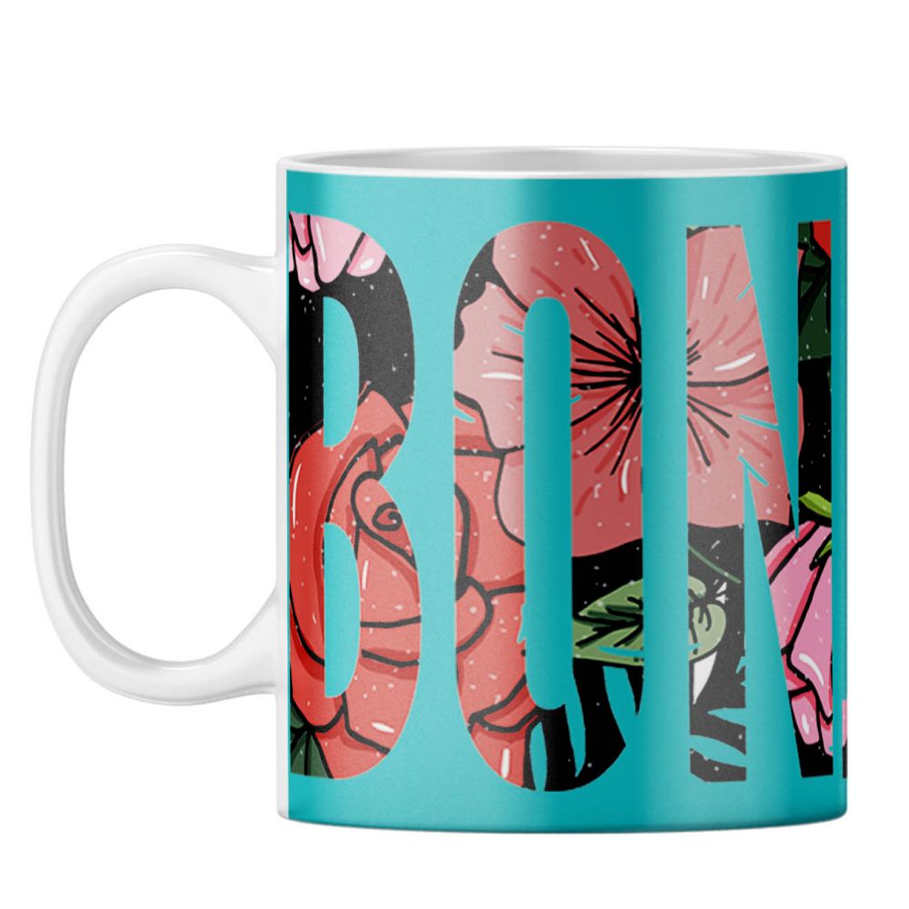 Bonjour Coffee Mug - corporate gift by YuBingo