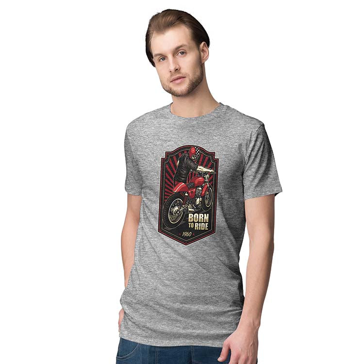 Born To Ride Bike Men T-Shirt - corporate gift by YuBingo