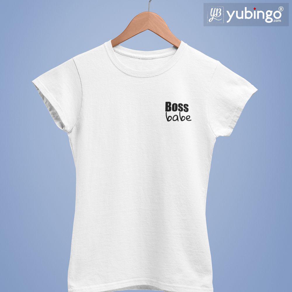 Boss Babe T-Shirt-White