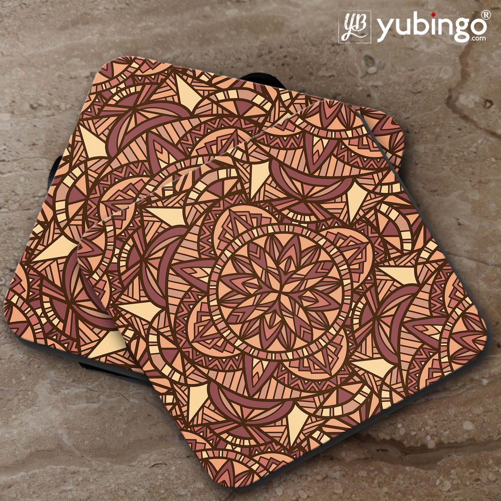 Brown Pattern Coasters - product image 5