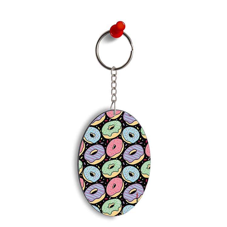 Donuts Oval Key Chain - corporate gift by YuBingo