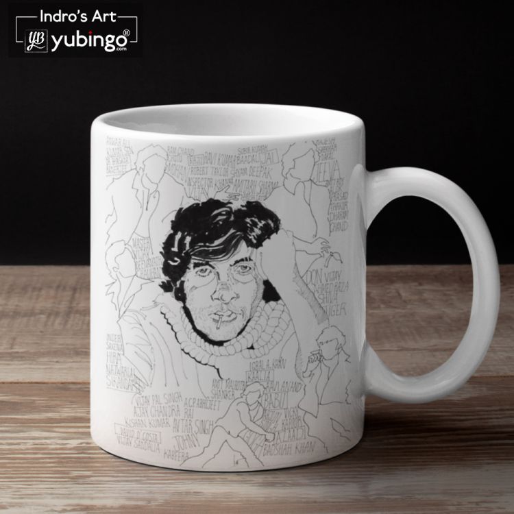 Indro's Art Big B Coffee Mug - product image 3