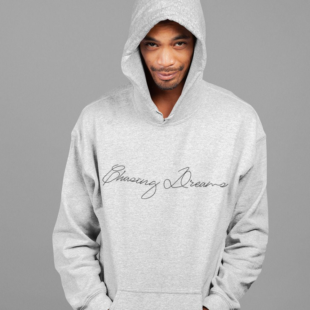 Chasing Dreams Hoodie-Grey