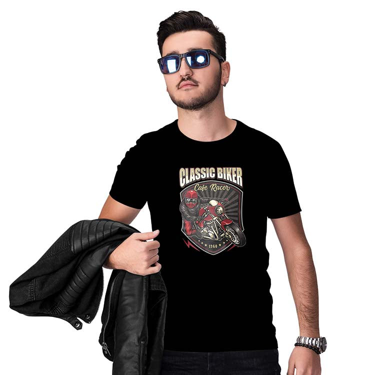 Classic Biker Men T-Shirt - product image 3