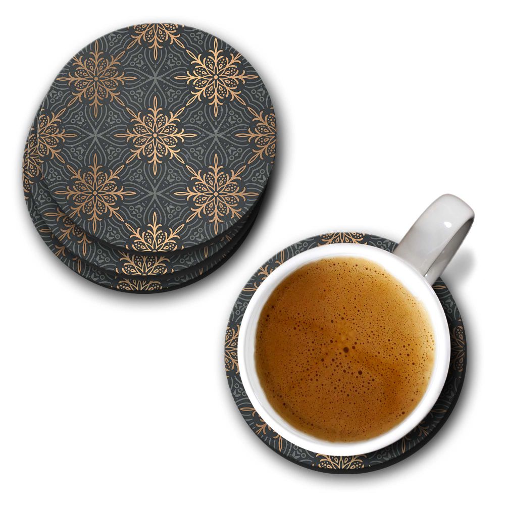 Classy Patterns Coasters - corporate gift by YuBingo