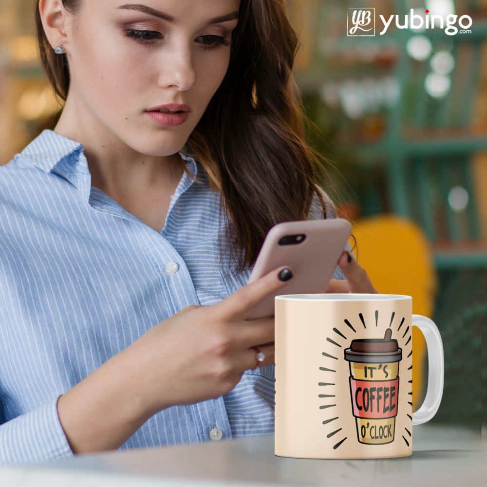Coffee O Clock Coffee Mug - product image 3