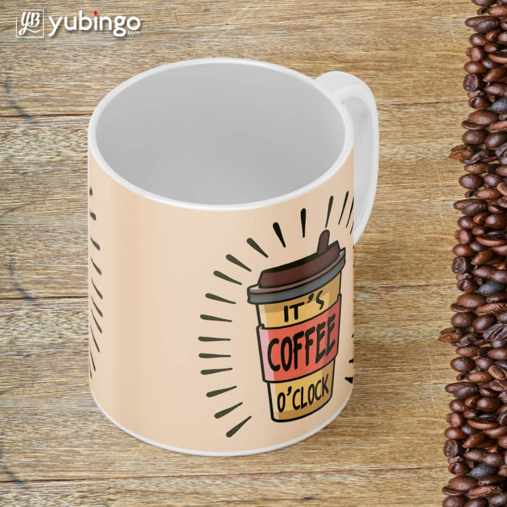 Coffee O Clock Coffee Mug - product image 4