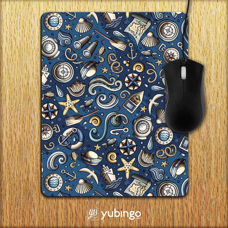 Cool Blue Mouse Pad - product image 2