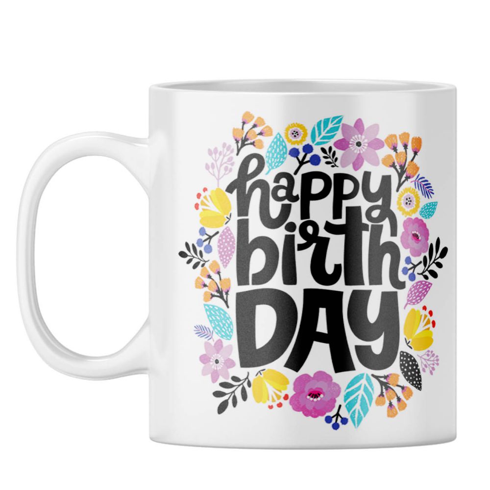 Cool Happy Birthday Coffee Mug - corporate gift by YuBingo