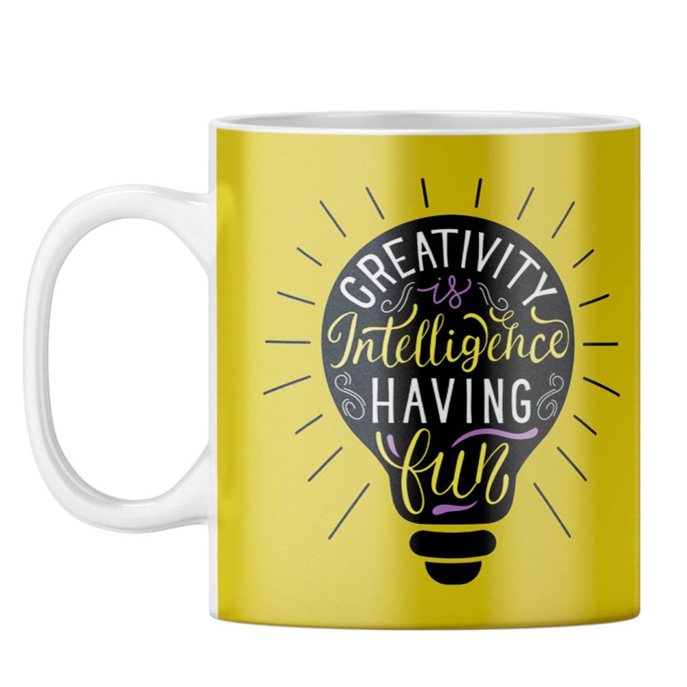 Creativity and Fun Coffee Mug - corporate gift by YuBingo