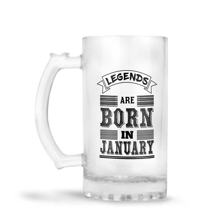 Customised Legends Beer Mug - corporate gift by YuBingo