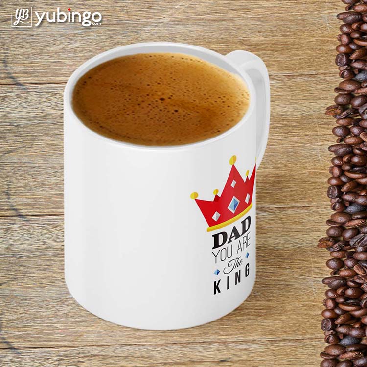 Dad Is King Coffee Mug - product image 4