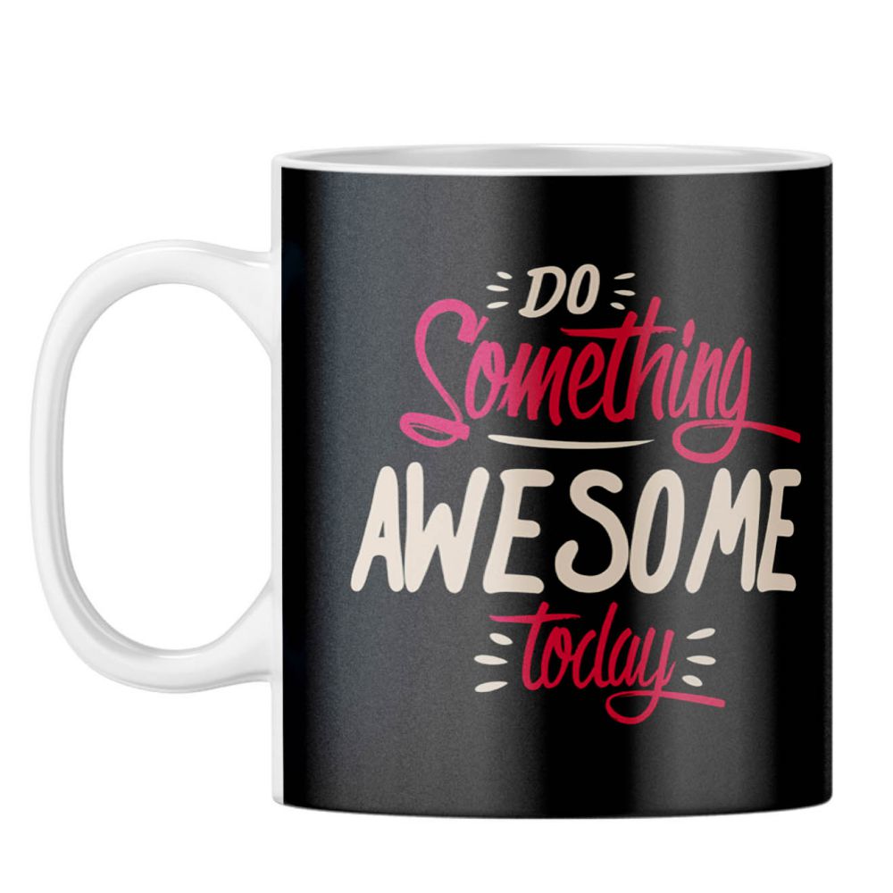 Do Something Awesome Coffee Mug - corporate gift by YuBingo