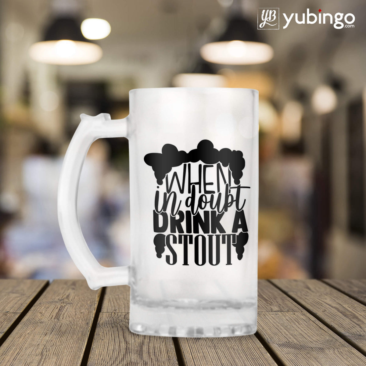 Drink A Stout Beer Mug - product image 3