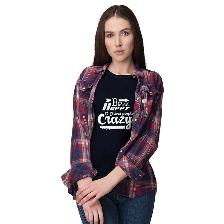 Drive People Crazy Women T-Shirt - corporate gift by YuBingo