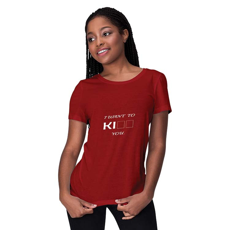 Fill That Blank Women T-Shirt - corporate gift by YuBingo