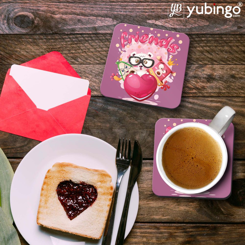 Friends Coasters - corporate gift by YuBingo