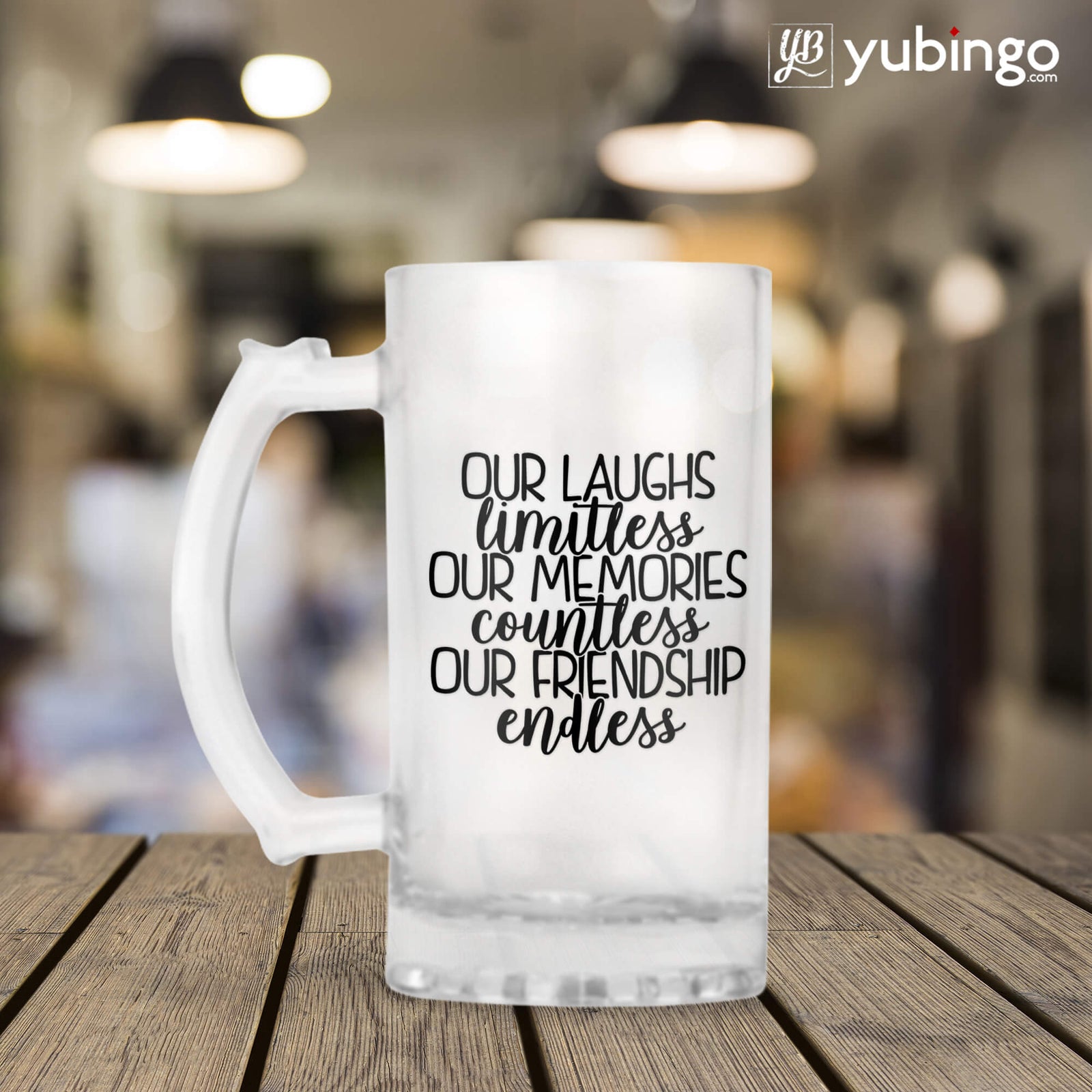 Friendship Is Endless Beer Mug - product image 3