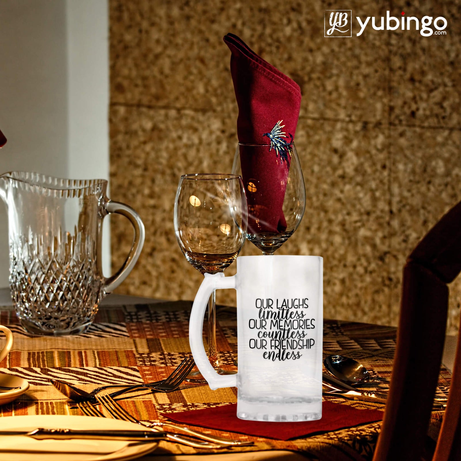 Friendship Is Endless Beer Mug - product image 7