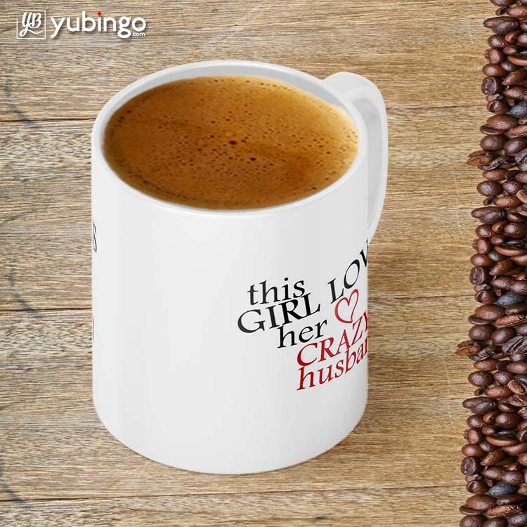 Girl Loves Her Husband Coffee Mug - product image 4