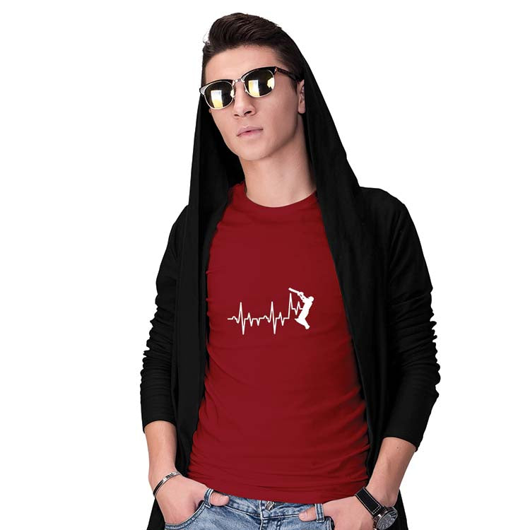 Heart Beats for Cricket Men T-Shirt - product image 4