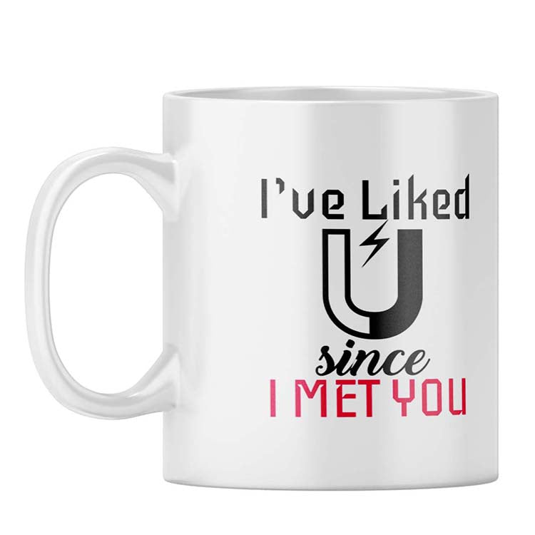 I've Liked You Coffee Mug - corporate gift by YuBingo