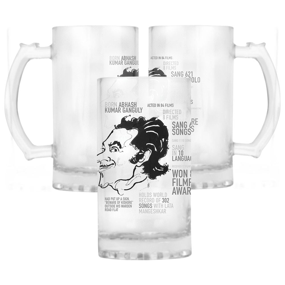 Kishore Kumar Beer Mug - corporate gift by YuBingo