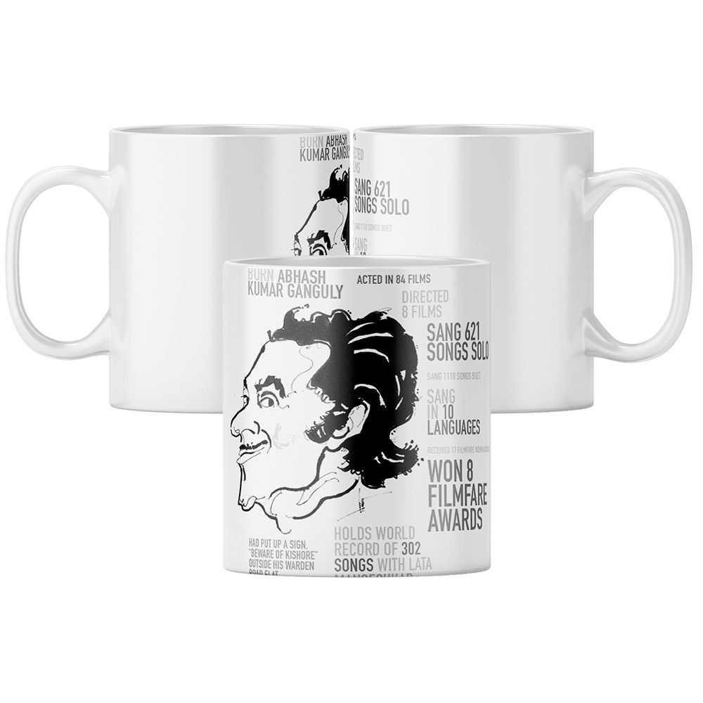 Kishore Kumar Coffee Mug - corporate gift by YuBingo