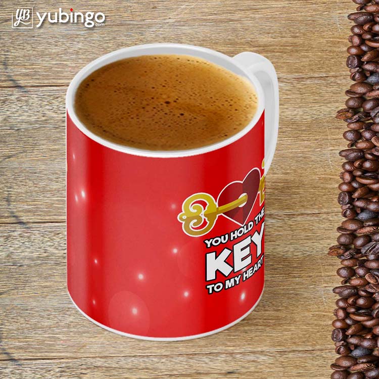 Key To My Heart Coffee Mug - product image 4