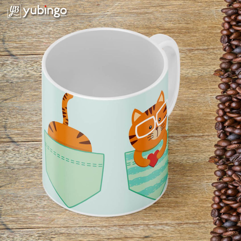Kitty in Pocket Coffee Mug - product image 4