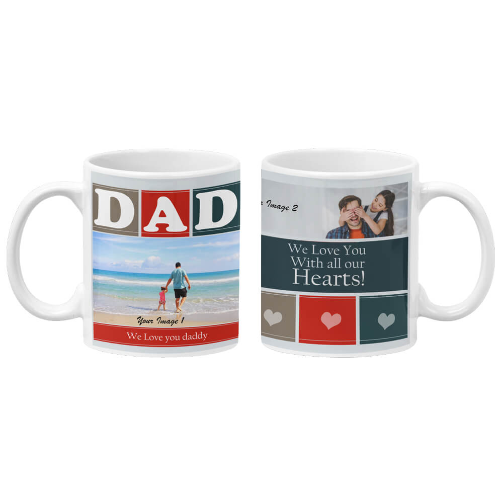 Love Dad Coffee Mug - corporate gift by YuBingo