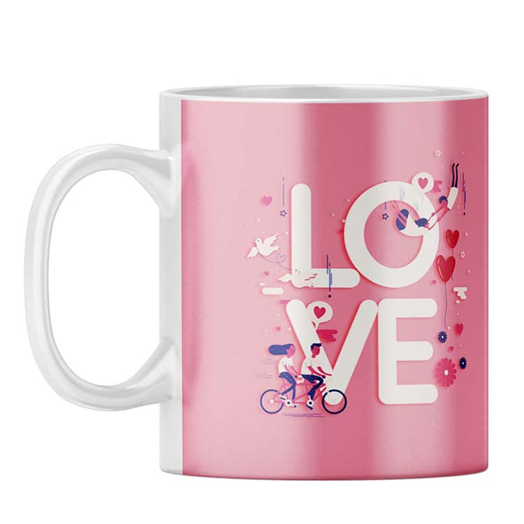 Love For Your Valentine Coffee Mug - corporate gift by YuBingo