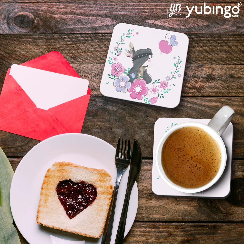Lovely Princess Coasters - corporate gift by YuBingo
