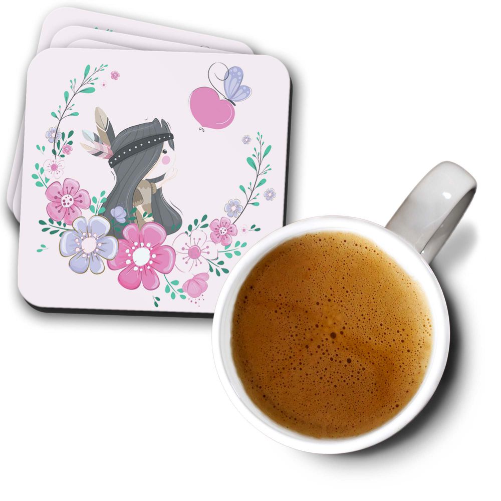 Lovely Princess Coasters - corporate gift by YuBingo