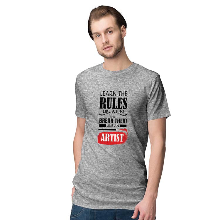 Manage Rules Men T-Shirt - corporate gift by YuBingo
