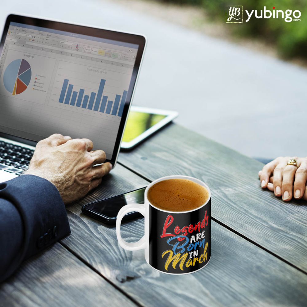 March Legends Coffee Mug - corporate gift by YuBingo