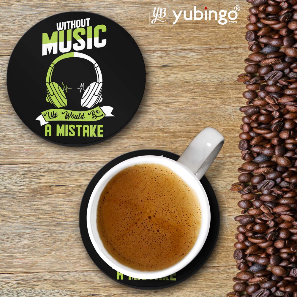 Mistake Without Music Coasters - product image 4