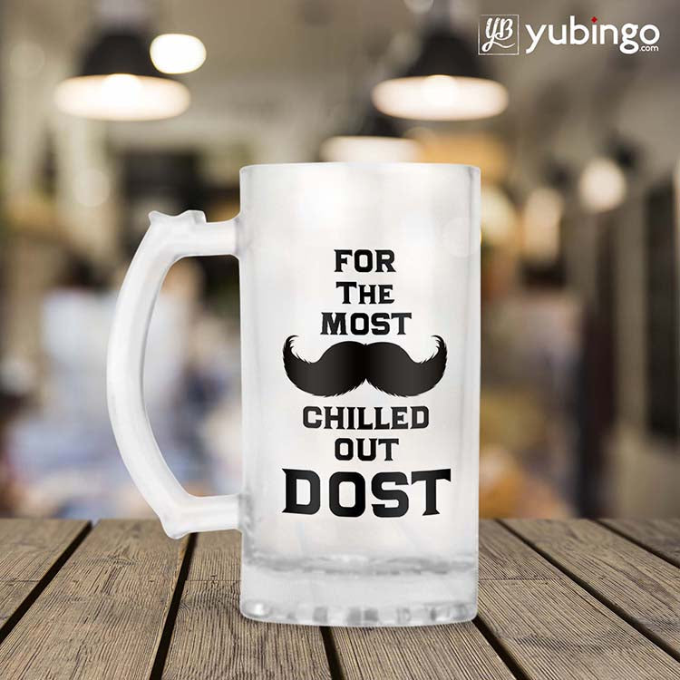 Most Chilled Out Dost Beer Mug - product image 2