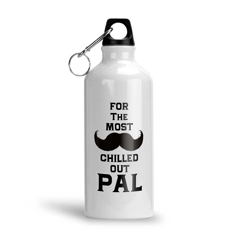 Most Chilled Out Pal Water Bottle - corporate gift by YuBingo