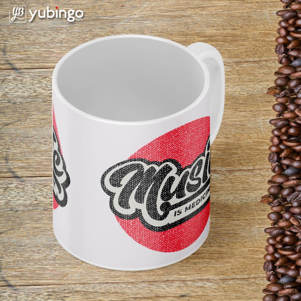 Music is Medicine Coffee Mug - product image 4