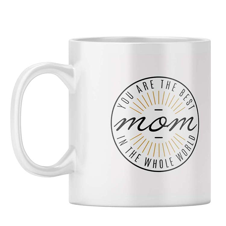 My Mom Is Best Coffee Mug - corporate gift by YuBingo