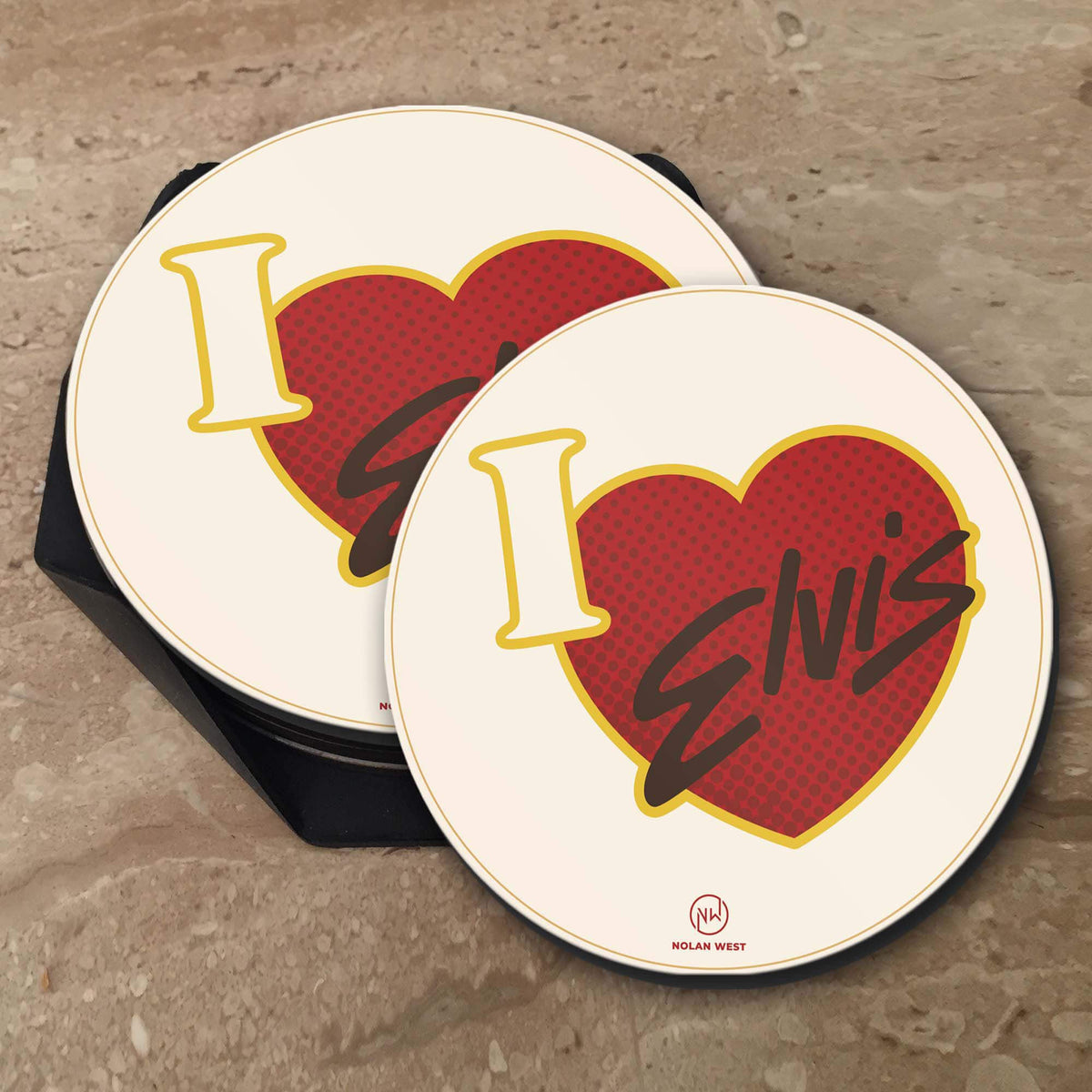 Nolan West Elvis Presley | I Love Elvis Coasters - product image 6