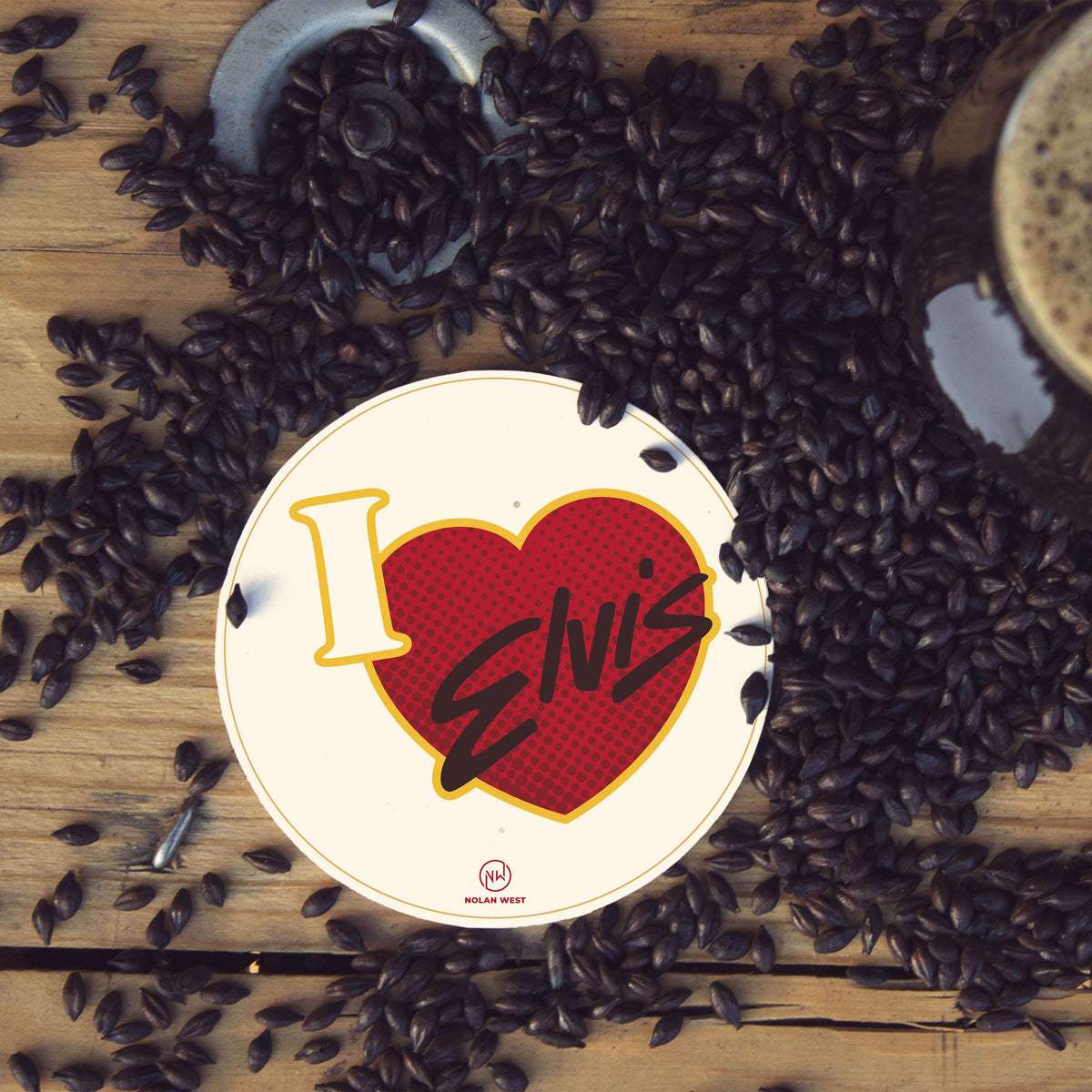 Nolan West Elvis Presley | I Love Elvis Coasters - product image 7