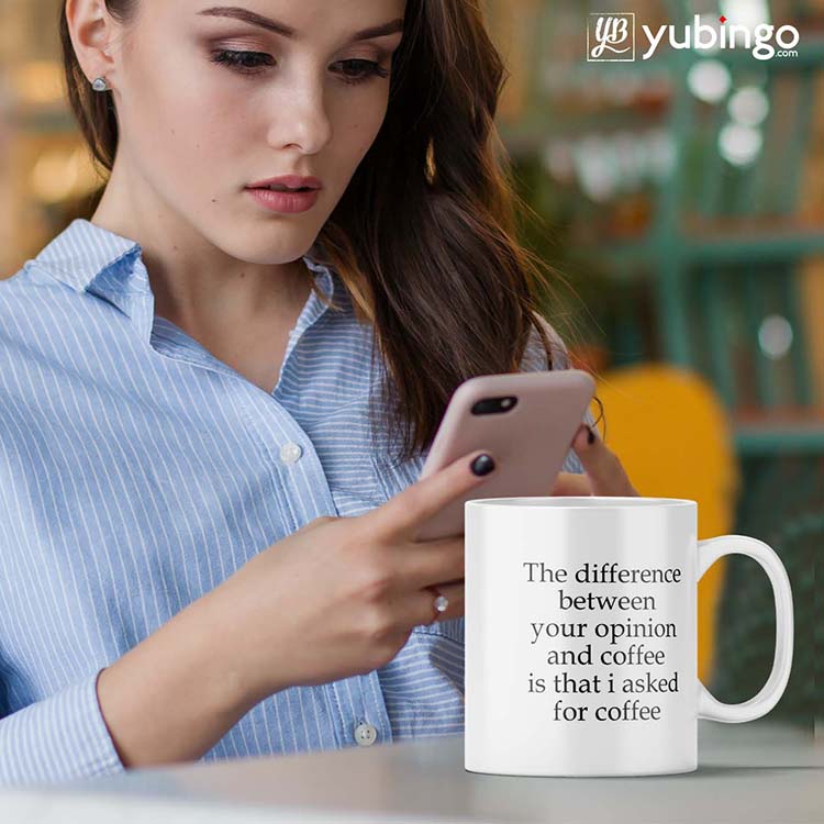 Opinion And Coffee Coffee Mug - product image 3