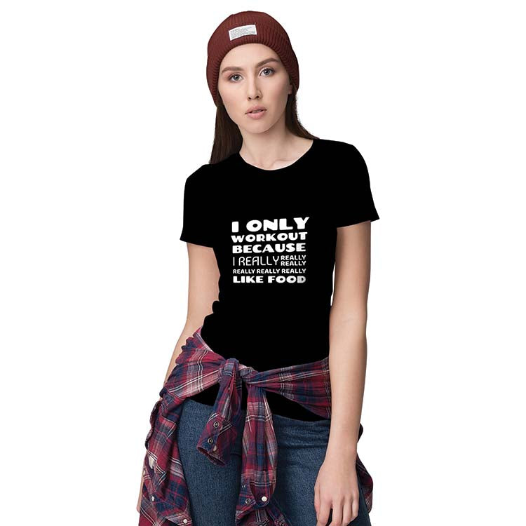 Really Like Food Women T-Shirt - corporate gift by YuBingo